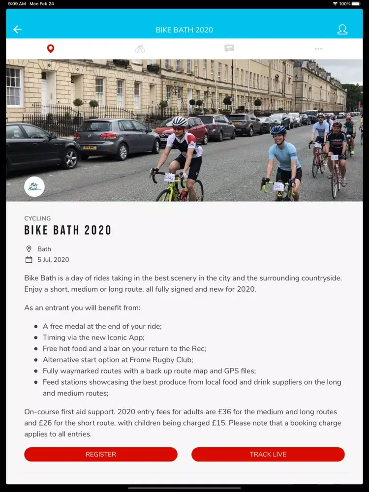 Iconic Events iPad  Screenshots
