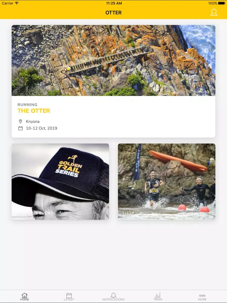 Ảnh chụp màn hình của Otter African Trail Run iPad 