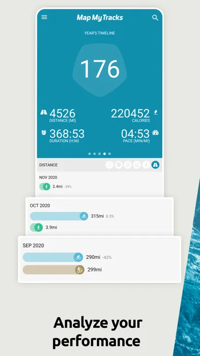 Map My Tracks: run tracker應用截圖