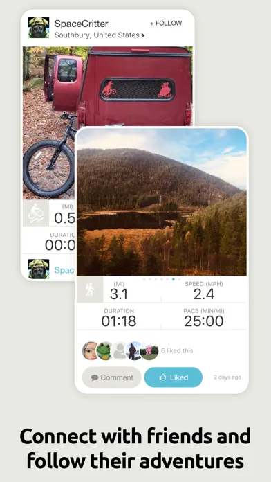 Map My Tracks: walking pro Screenshots