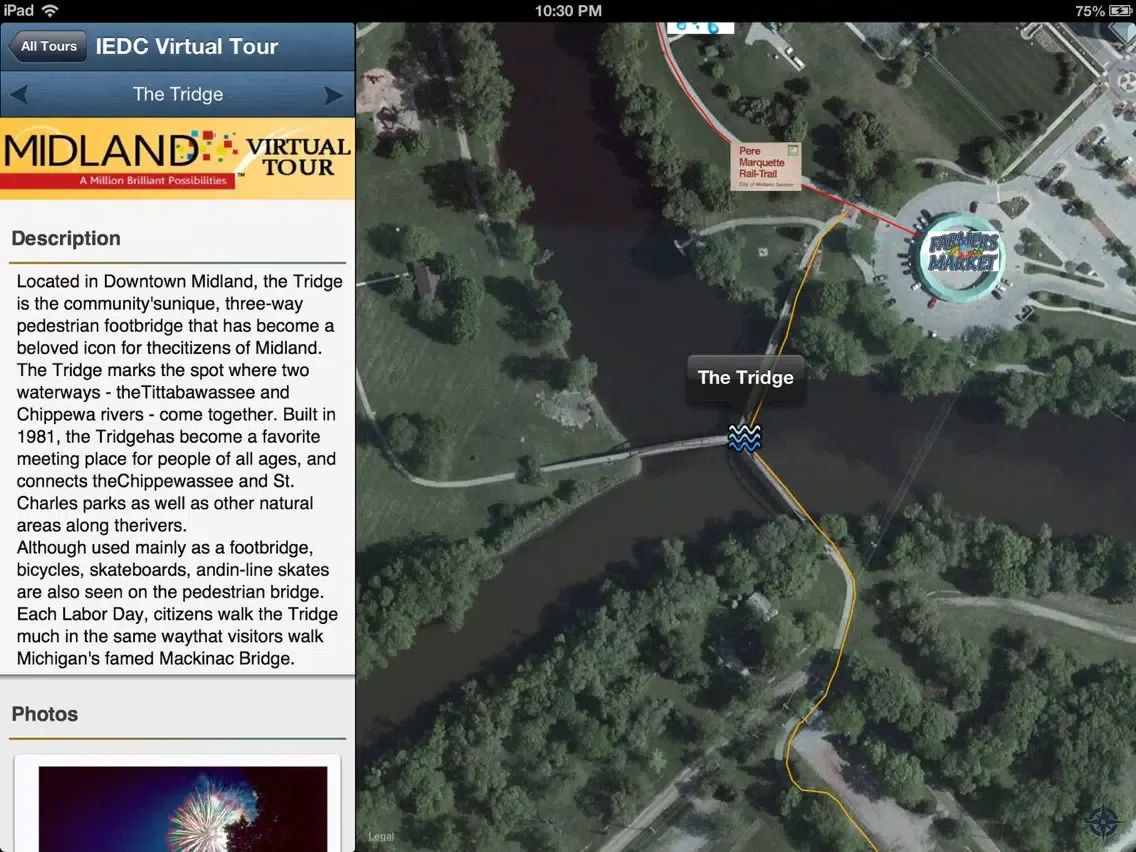 Map-N-Tour iPad  スクリーンショット