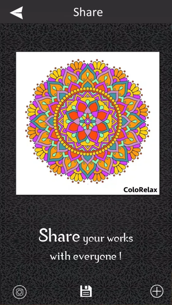 ColoRelax Coloring Mandala应用截图