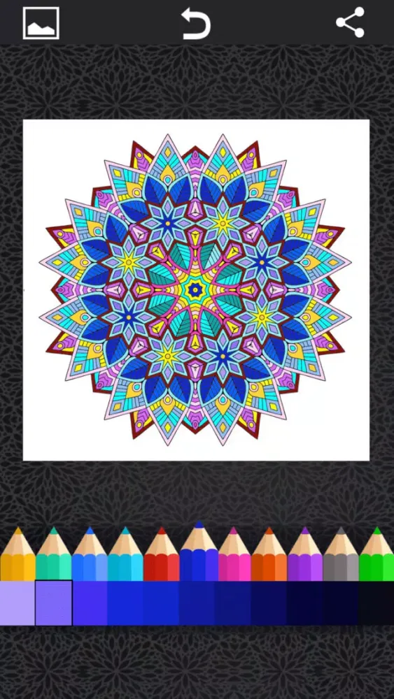 ColoRelax Coloring Mandala应用截图
