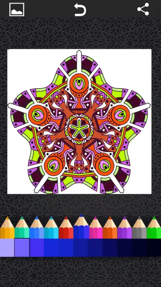 ColoRelax Coloring Mandala应用截图