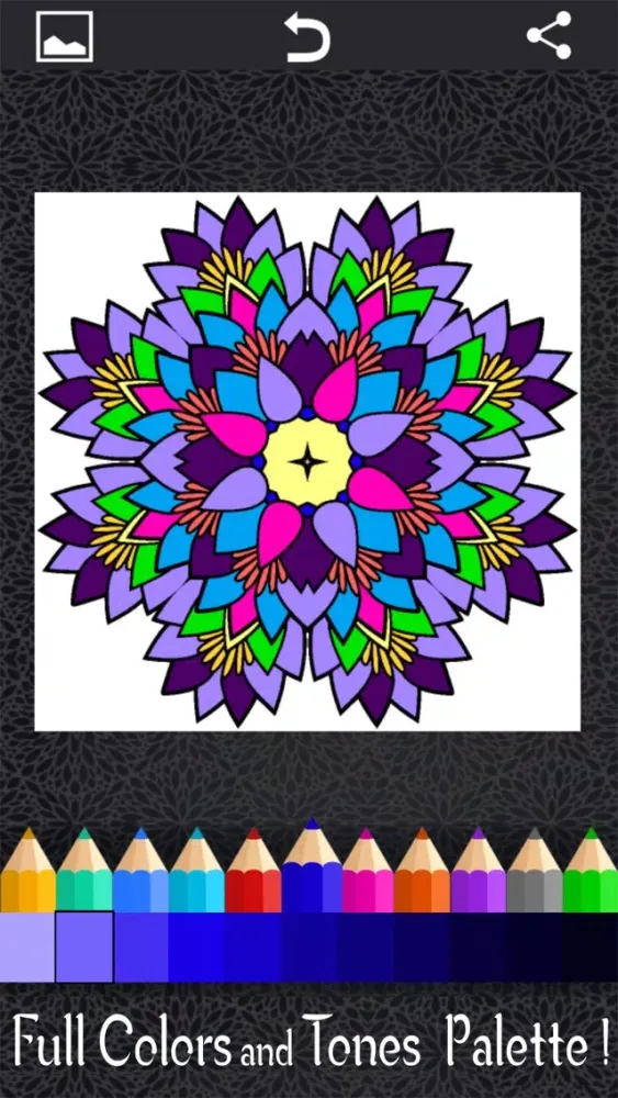 ColoRelax Coloring Mandala应用截图