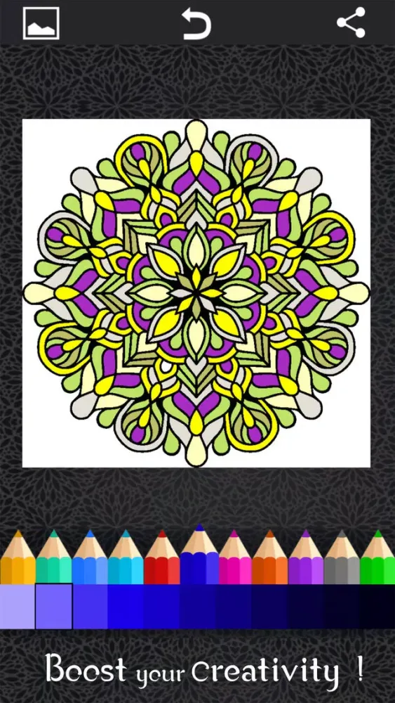 ColoRelax Coloring Mandala应用截图