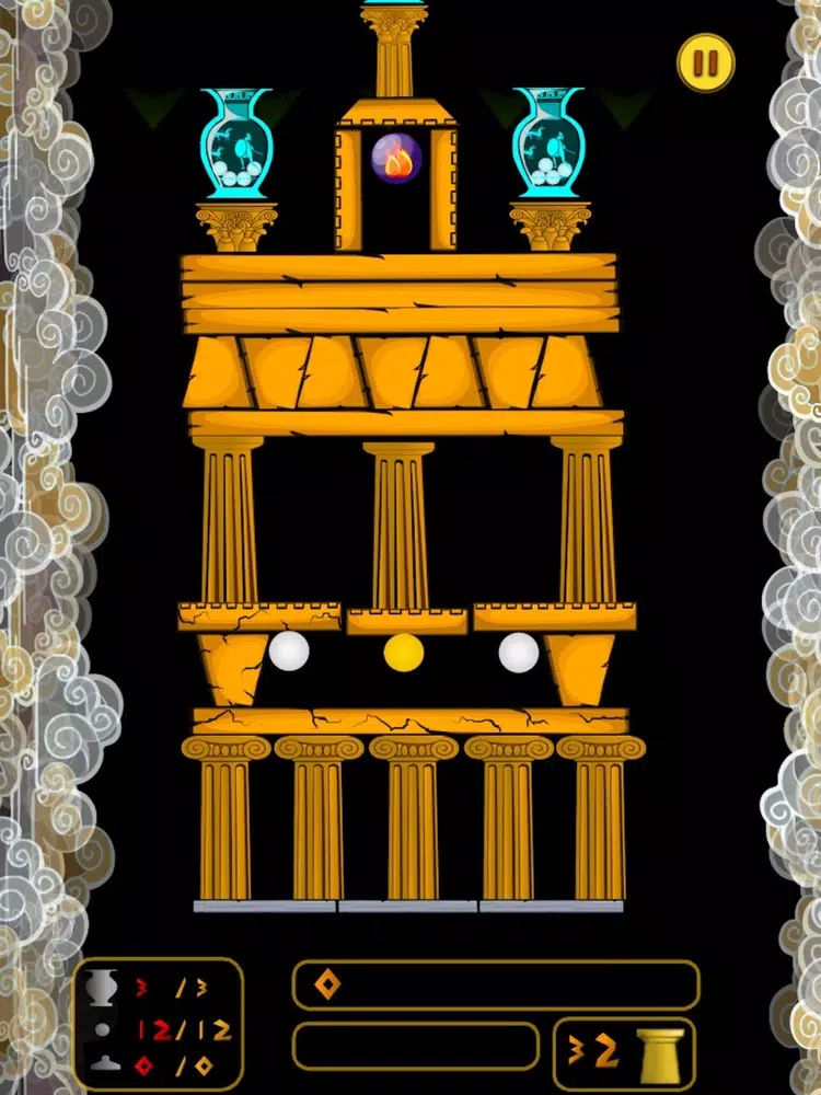 Pandrax ! Pots & balls physic iPad 应用截图