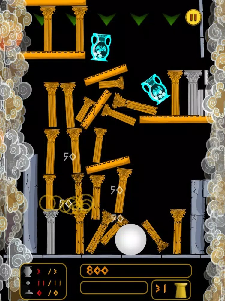 Pandrax ! Pots & balls physic iPad 应用截图