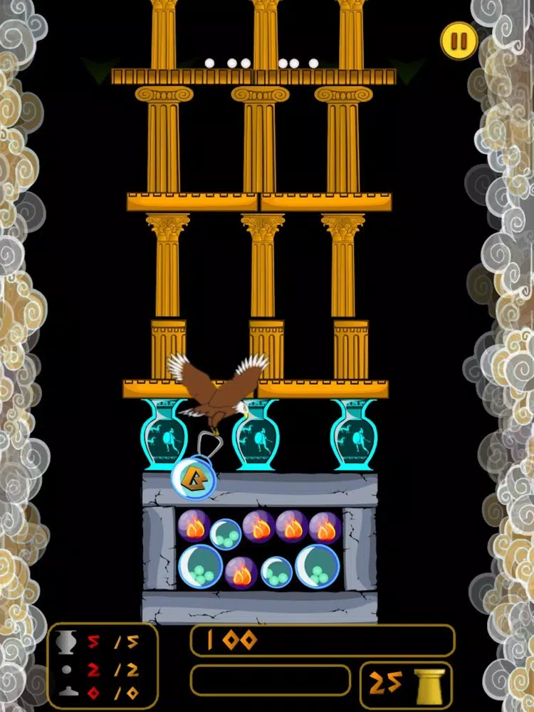 Pandrax ! Pots & balls physic iPad 应用截图