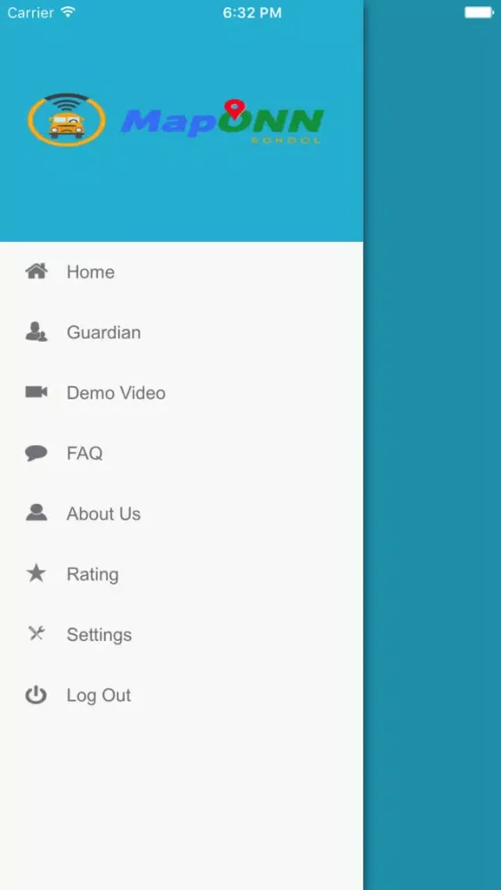 Tangkapan skrin Parent App MapOnnSchool
