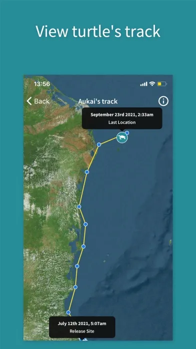 STC Turtle Tracker應用截圖