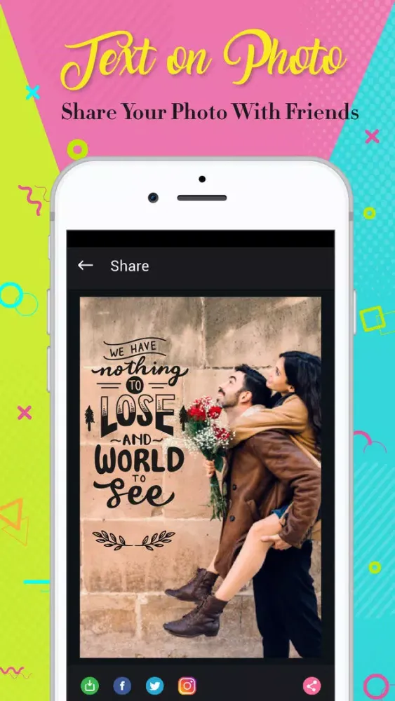 Text On Photo: Textmania &Font Screenshots