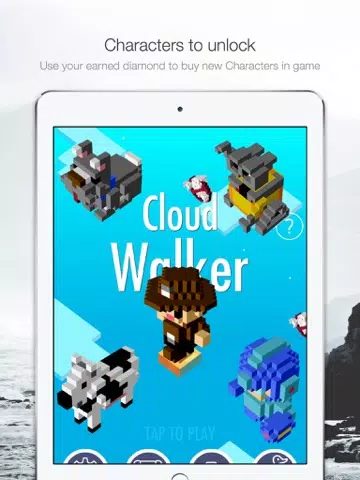 Capturas de tela do Cloud Walker iPad 