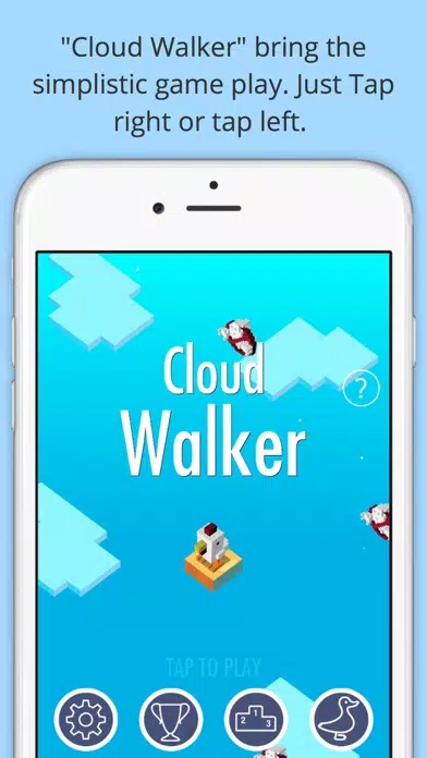 Capturas de tela do Cloud Walker