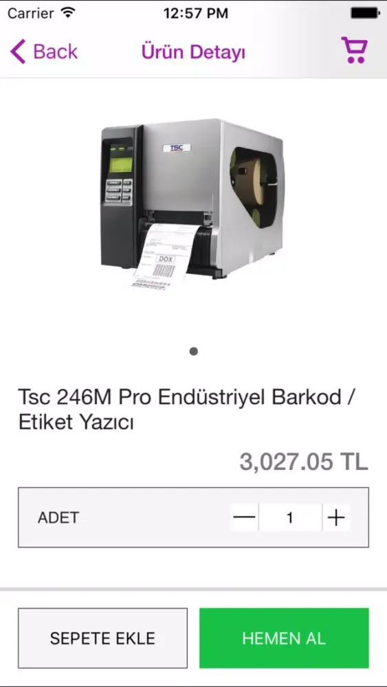 Ak Barkod سکرین شاٹس