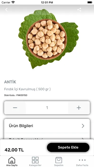 Capturas de pantalla de Antik Kuruyemiş