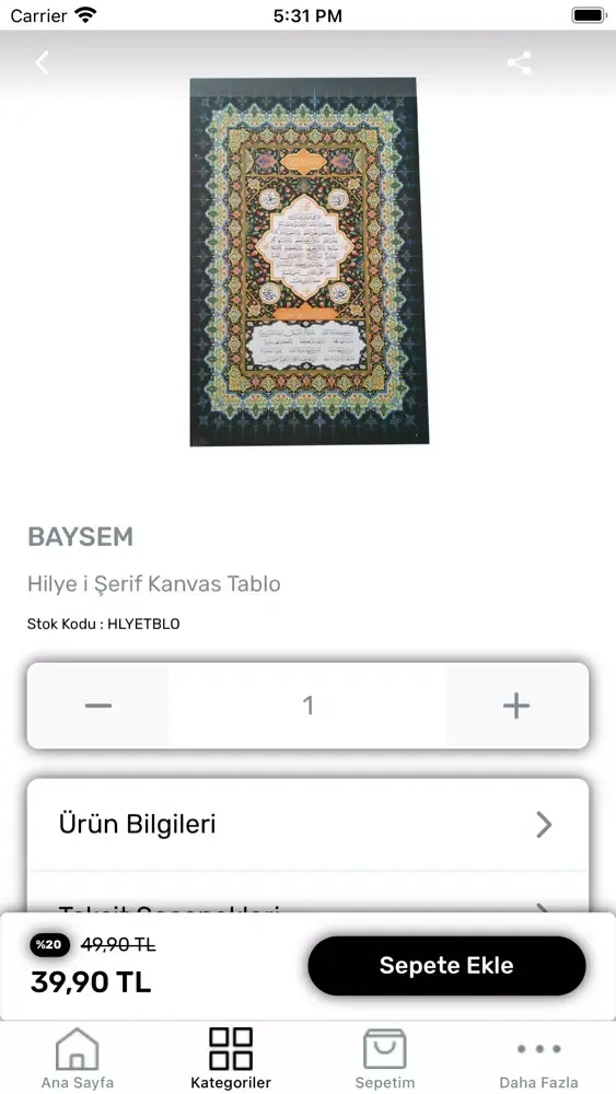 Capturas de tela do Bayramdan