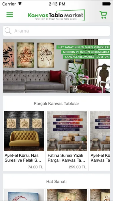 Kanvas Tablo Market Screenshots