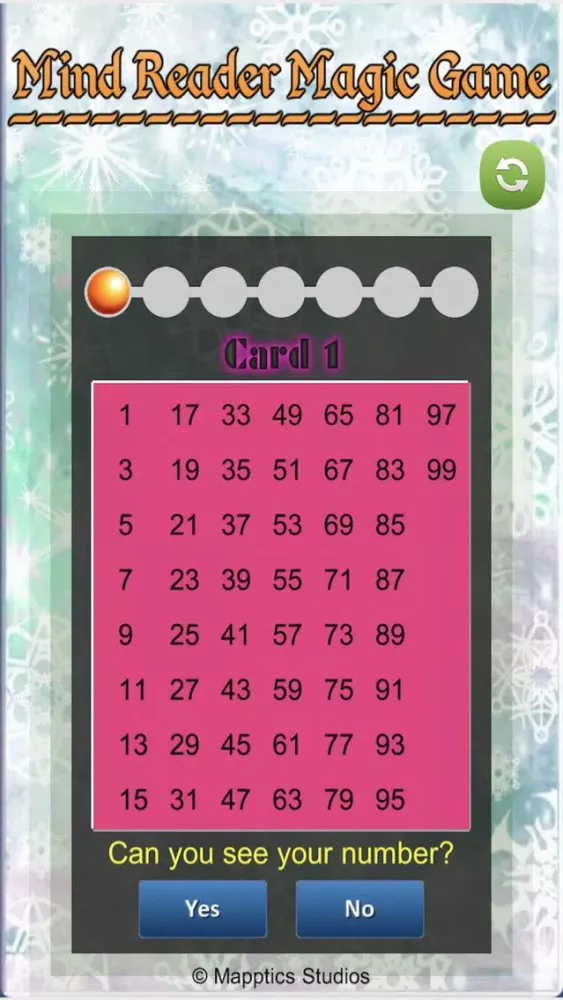 Capturas de pantalla de Mind Reader Magic Game