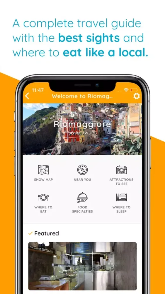 Captures d'écran de Cinque Terre - Travel Guide