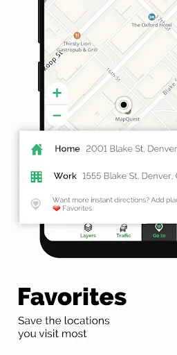 MapQuest: Get Directions Screenshots