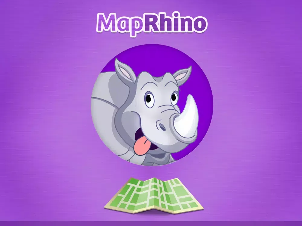 MapRhino - Road Trips Made Fun iPad  스크린샷