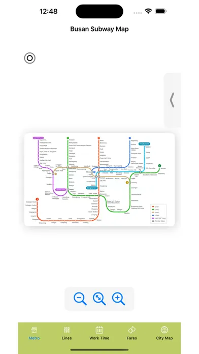 صور Busan Subway Map
