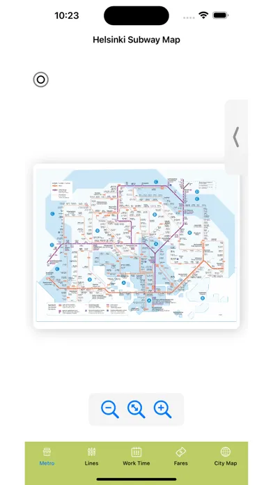 Helsinki Subway Map سکرین شاٹس