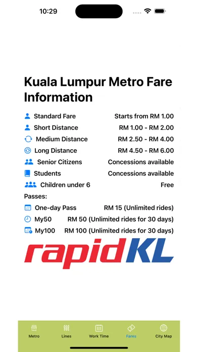 صور Kuala Lumpur Subway Map