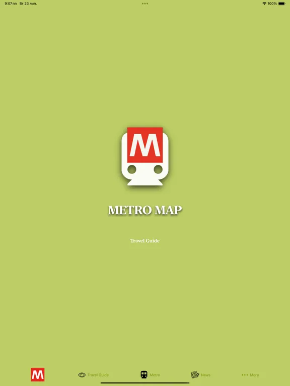Milan Subway Map iPad  سکرین شاٹس