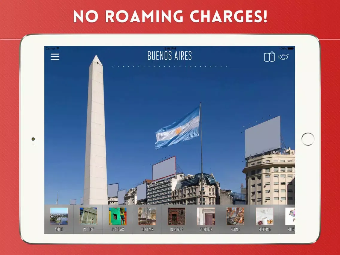 Скриншоты Buenos Aires Travel Guide with Metro Map and Route Planner Navigator iPad 