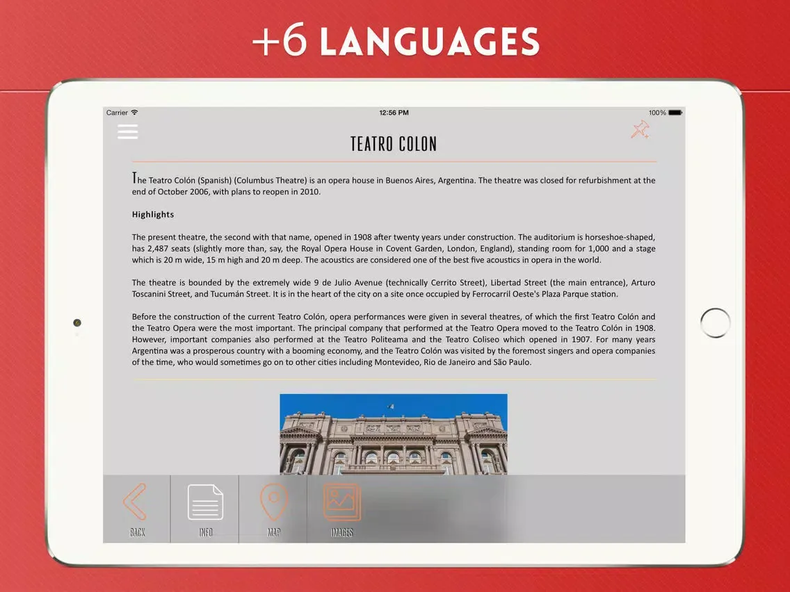 Скриншоты Buenos Aires Travel Guide with Metro Map and Route Planner Navigator iPad 