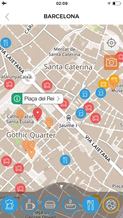 Tangkapan layar Barcelona Travel Guide Offline