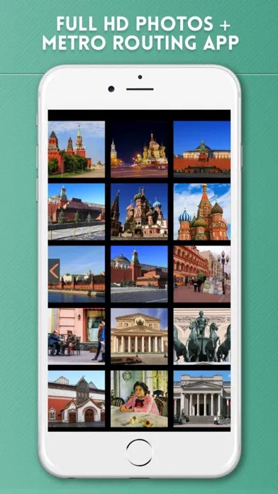 Moscow Travel Guide and Offline Metro Map应用截图