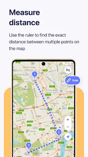 ภาพหน้าจอของ MAPS.ME: Offline maps GPS Nav