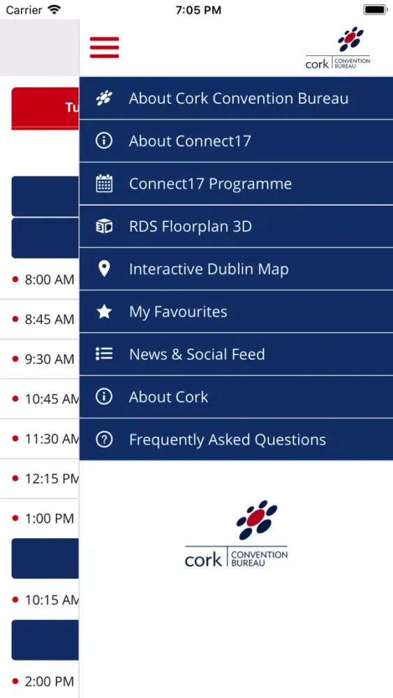 Cork Convention Bureau Screenshots