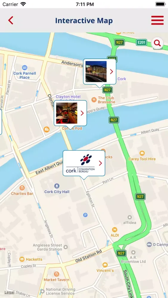 Cork Convention Bureau Screenshots