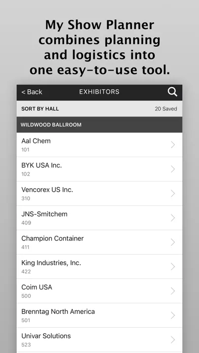 Captures d'écran de The Eastern Coatings Show