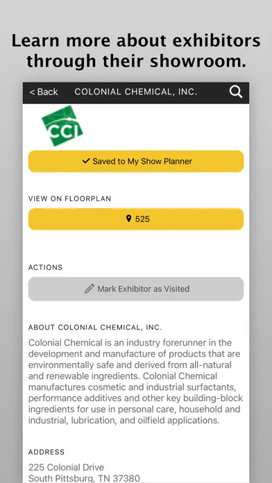 Captures d'écran de The Eastern Coatings Show