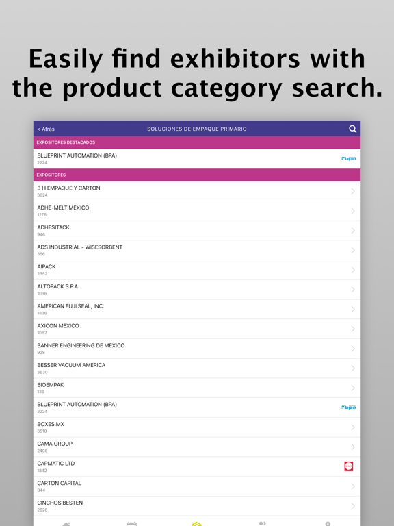 Screenshot di EXPO PACK México 2024 iPad 