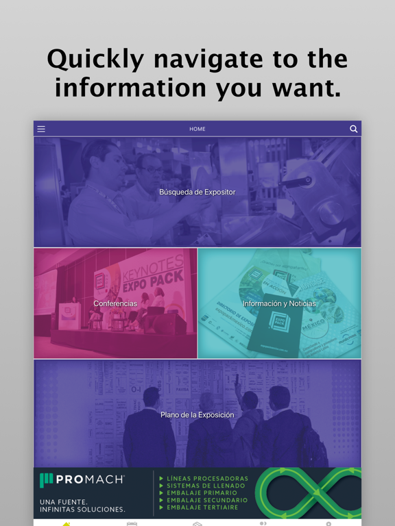 Screenshot di EXPO PACK México 2024 iPad 