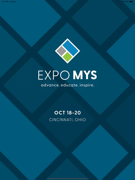 ExpoMYS App iPad  سکرین شاٹس