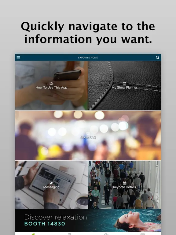 ExpoMYS App iPad  سکرین شاٹس