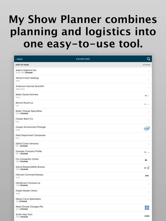 ExpoMYS App iPad  سکرین شاٹس
