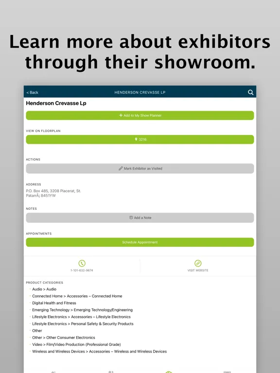 ExpoMYS App iPad  سکرین شاٹس