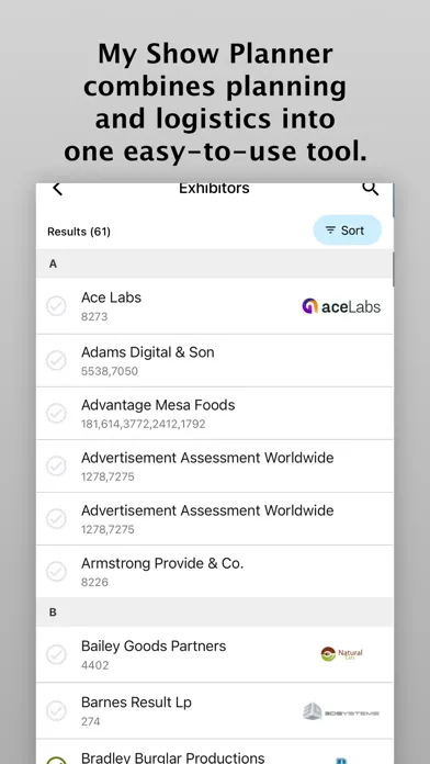 ExpoMYS App سکرین شاٹس