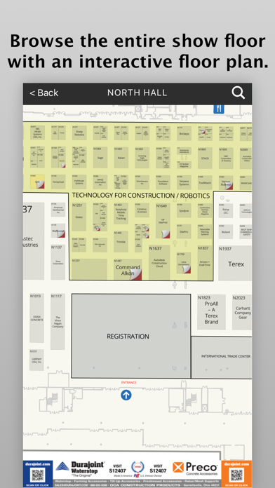 ภาพหน้าจอของ World of Concrete 2024