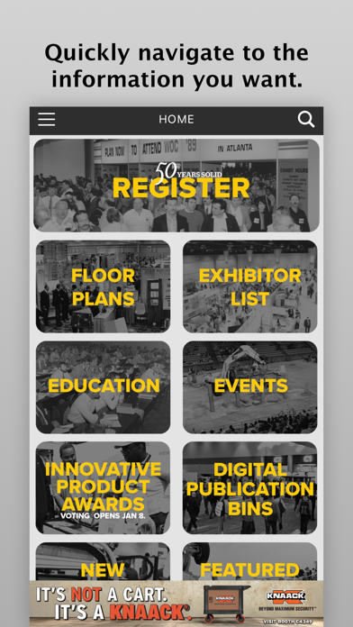 ภาพหน้าจอของ World of Concrete 2024