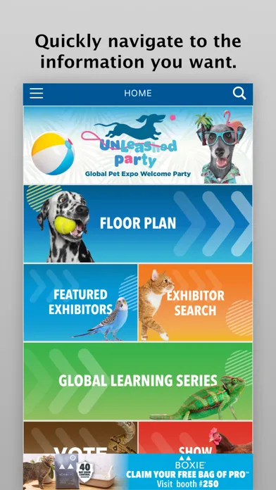 Tangkapan layar Global Pet Expo 2024