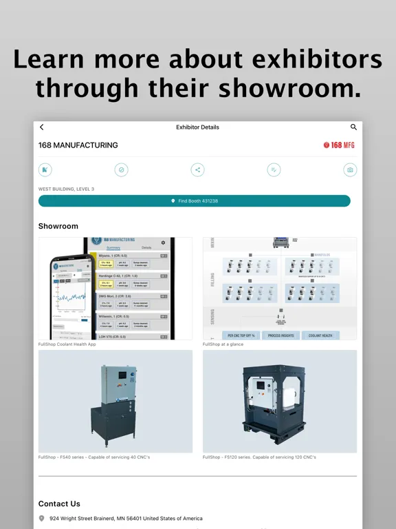 ภาพหน้าจอของ IMTS 2024 Mobile App iPad 